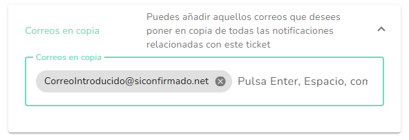 Correo confirmado correctamente